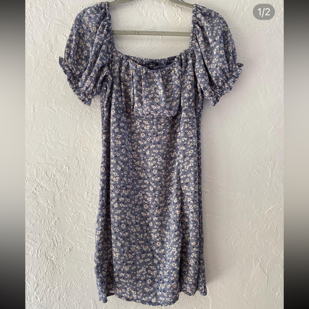 Lovely Day Blue Floral Dress.